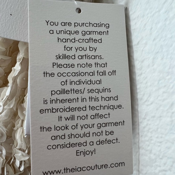 NWT BHLDN Anthropologie Theia Emma Cherry Blossom Wedding Prom Gown 2 NWT $2195 - Picture 3 of 15